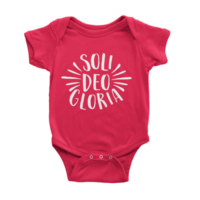 Soli Deo Gloria Onesie