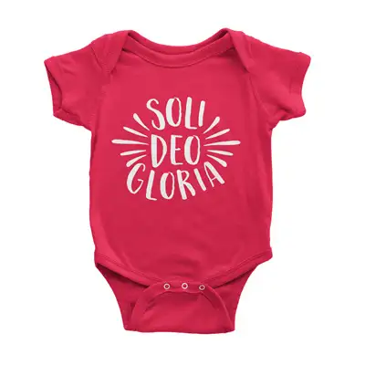 Soli Deo Gloria Onesie