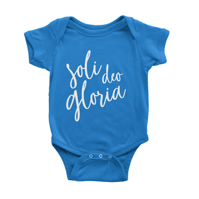 Soli Deo Gloria Onesie