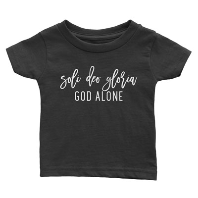 Soli Deo Gloria God Alone Kids