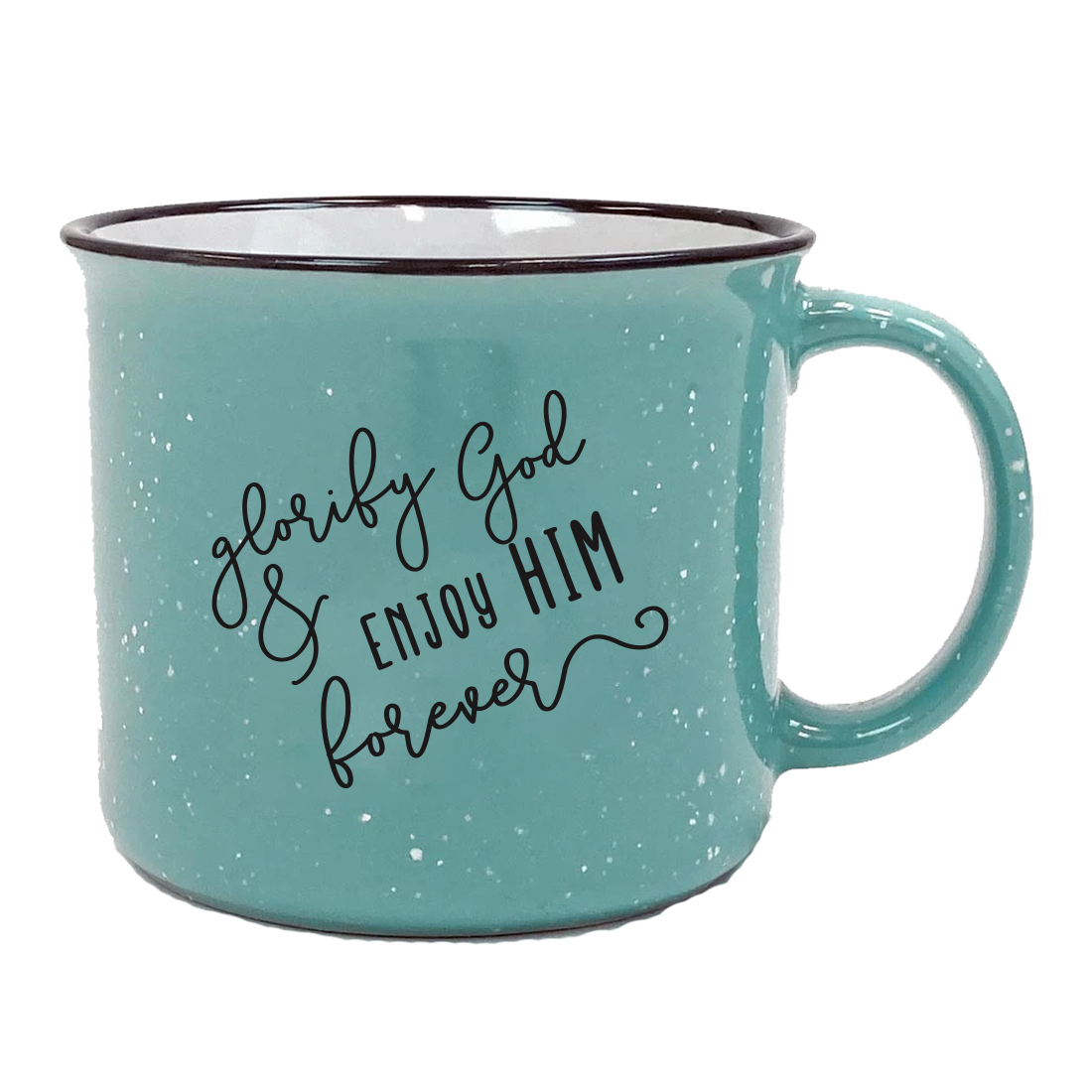 Glorify God And Enjoy Him Camp Mug