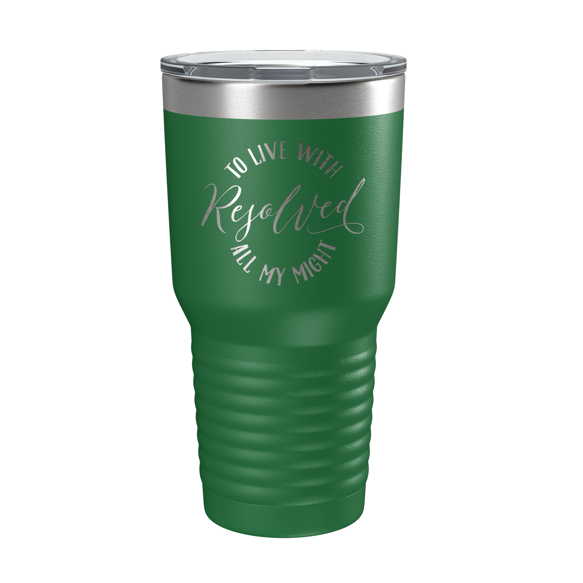 Resolved To Live 30oz Insulated Tumbler