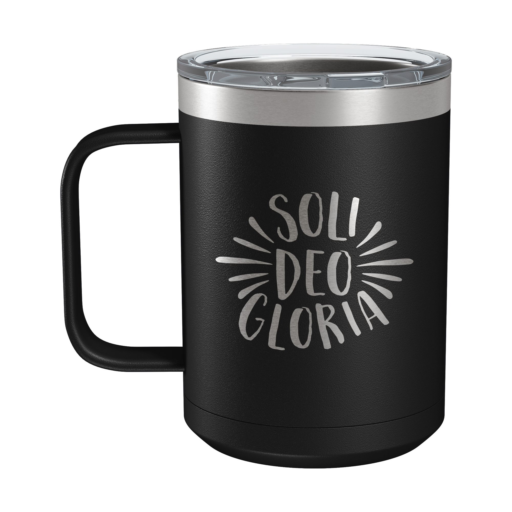 Soli Deo Gloria 15oz Insulated Camp Mug