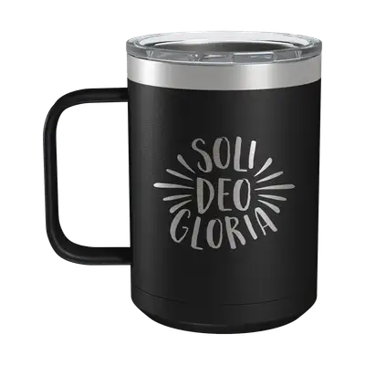 Soli Deo Gloria 15oz Insulated Camp Mug