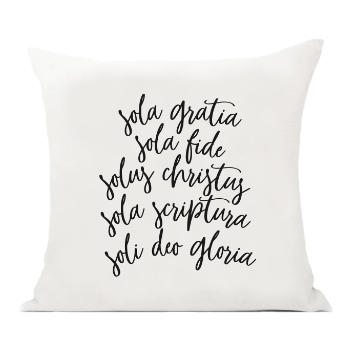 Five Solas Pillow Cover