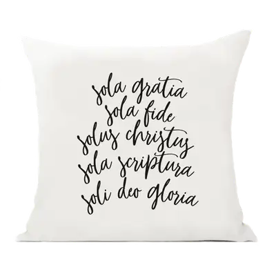 Five Solas Pillow Cover