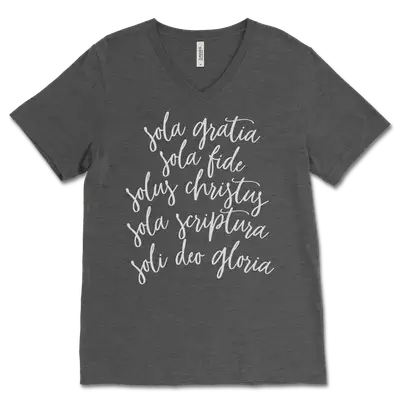 The Five Solas V‐Neck Tee