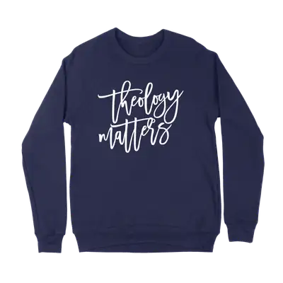 Theology Matters Script Crewneck Sweatshirt