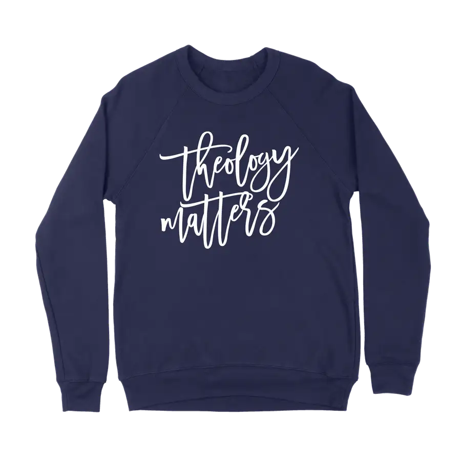 Theology Matters Script Crewneck Sweatshirt