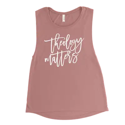 Theology Matters Script Muscle Tank