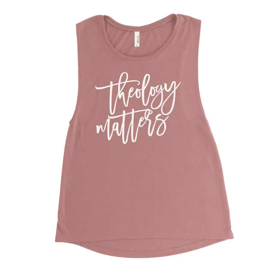 Theology Matters Script Muscle Tank