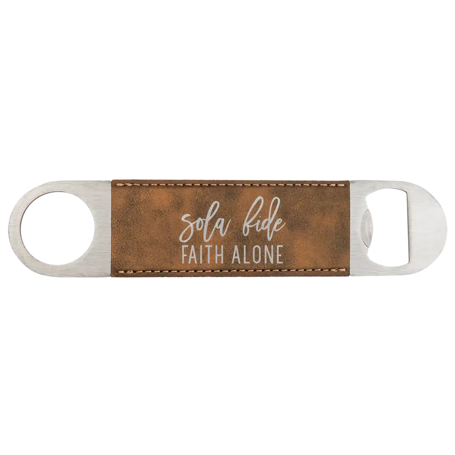 Sola Fide Bottle Opener