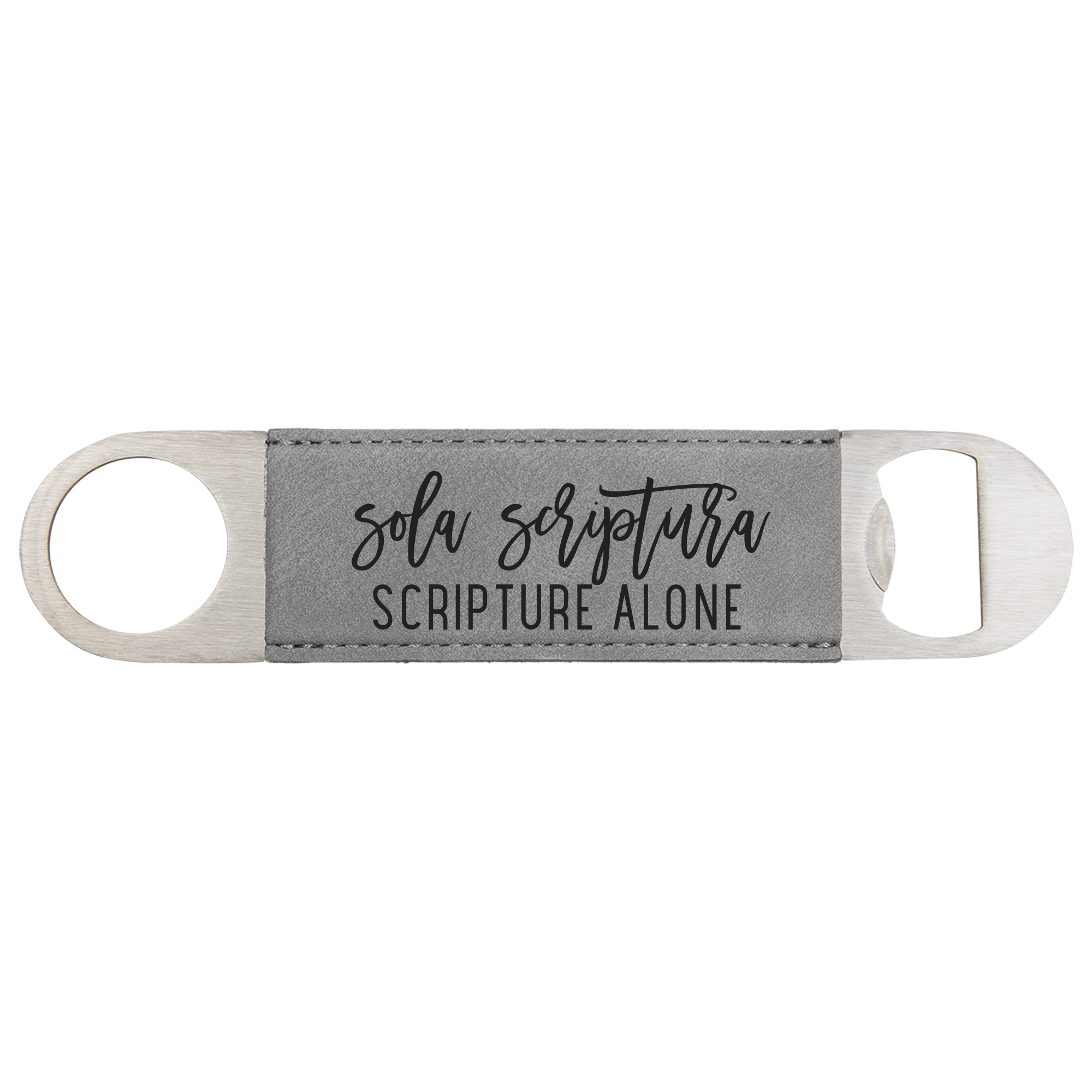 Sola Scriptura Bottle Opener