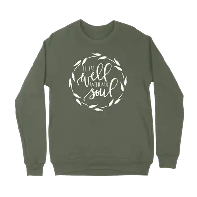 It Is Well With My Soul Crewneck Sweatshirt