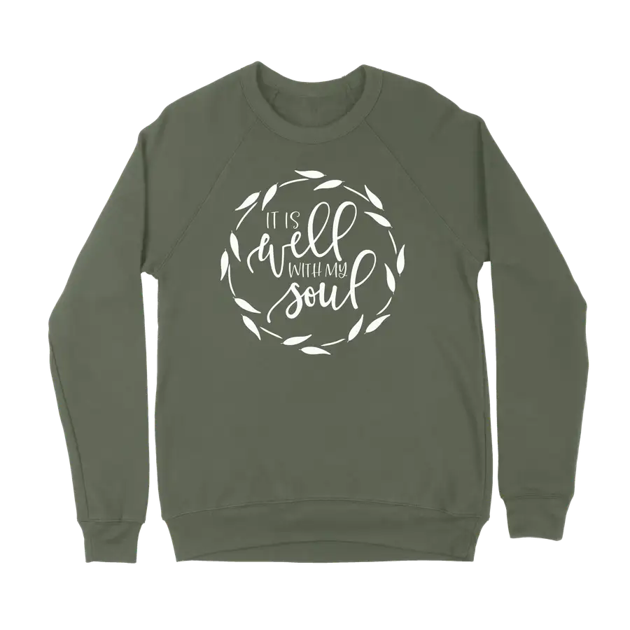 It Is Well With My Soul Crewneck Sweatshirt
