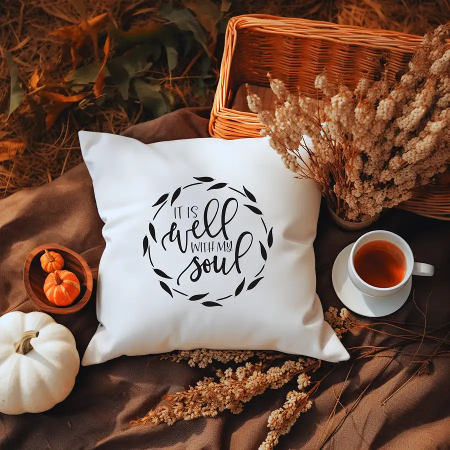It Is Well Pillow Cover