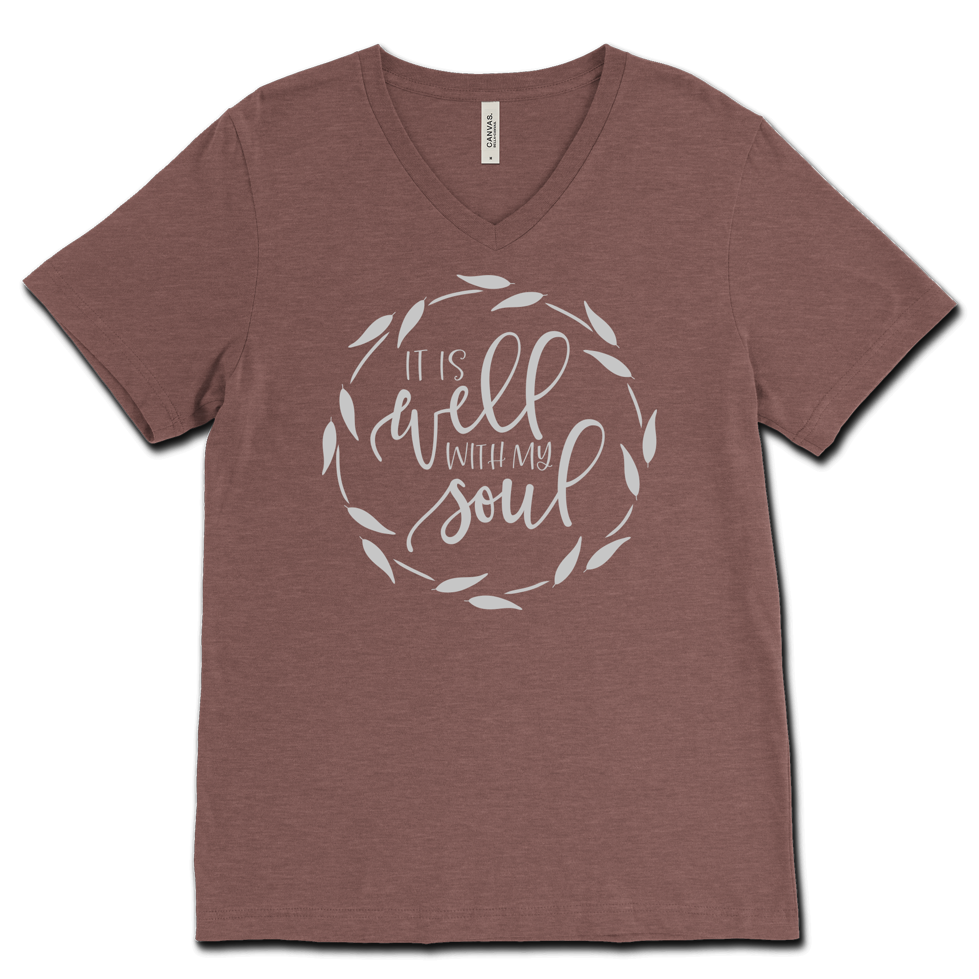 It Is Well With My Soul V‐Neck Tee