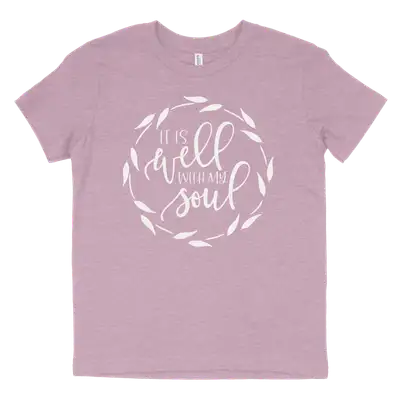 It Is Well With My Soul Youth Tee