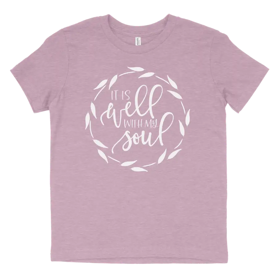 It Is Well With My Soul Youth Tee
