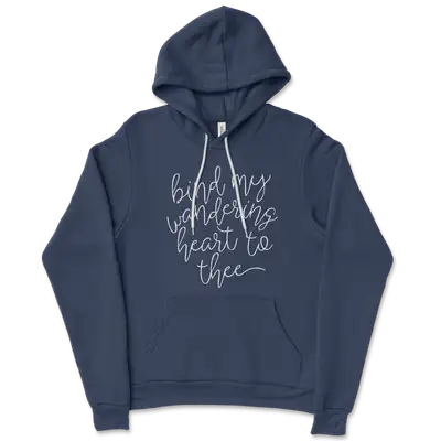 Bind My Wandering Heart Ladies Hoodie