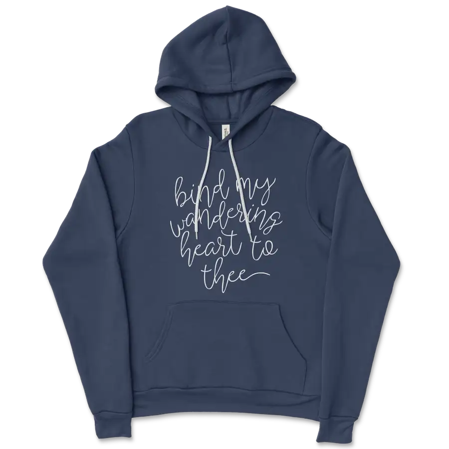Bind My Wandering Heart Ladies Hoodie