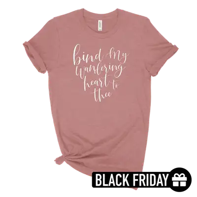 My Wandering Heart Ladies Tee (Black Friday)