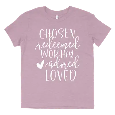 Chosen Redeemed Youth Tee