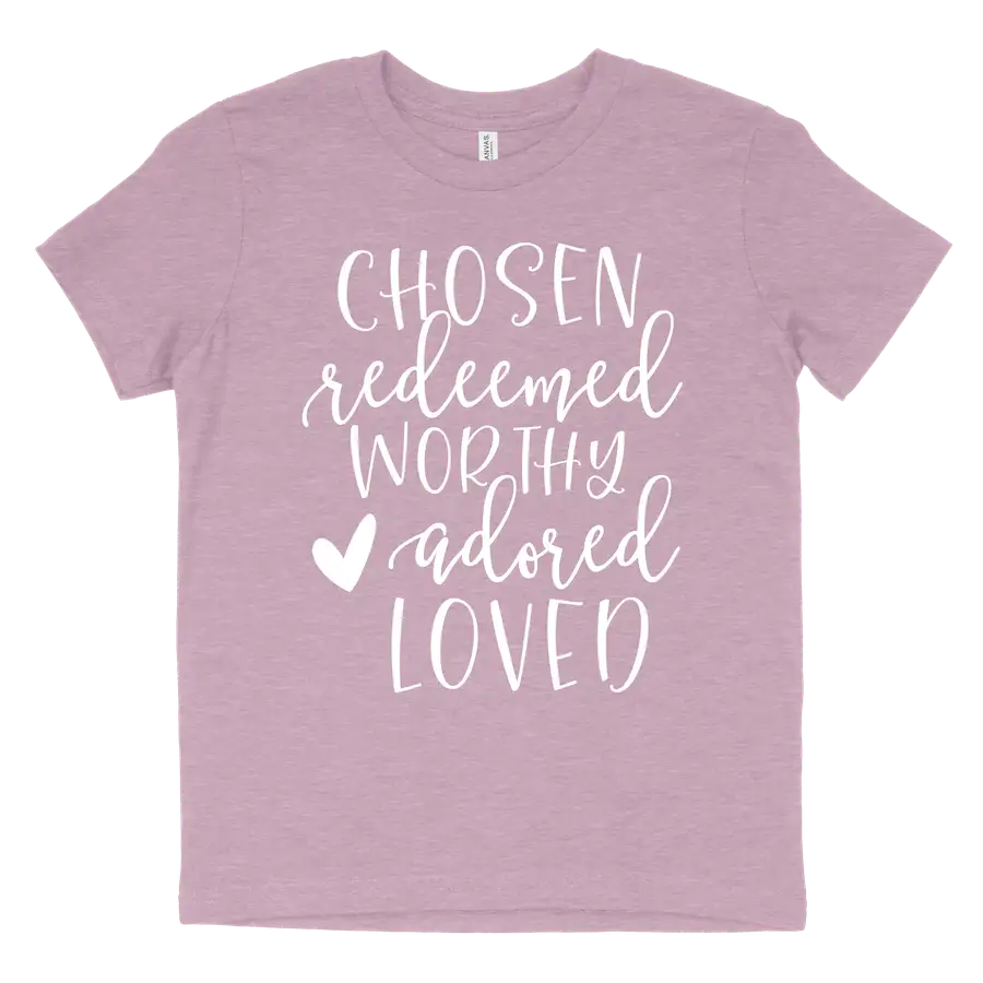 Chosen Redeemed Youth Tee