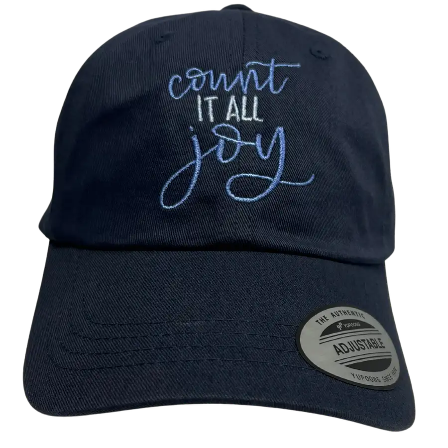 Count It All Joy Embroidered Dad Hat