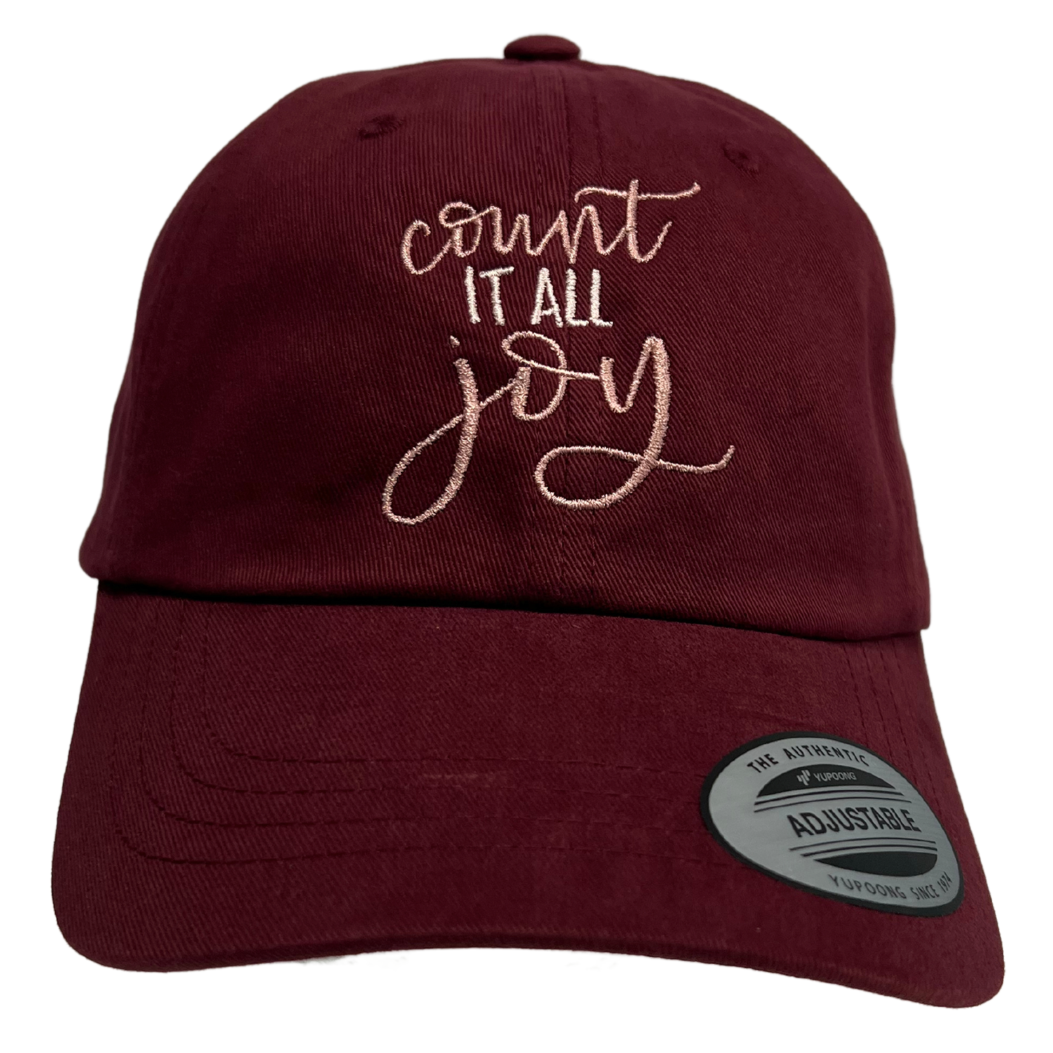 Count It All Joy Embroidered Dad Hat