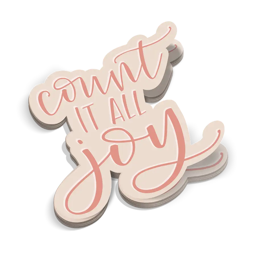 Count It All Joy Sticker