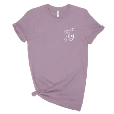 Count It All Joy Left Chest Unisex Tee