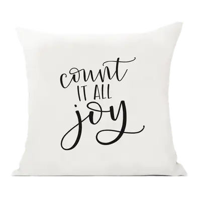 Count It All Joy Pillow Cover