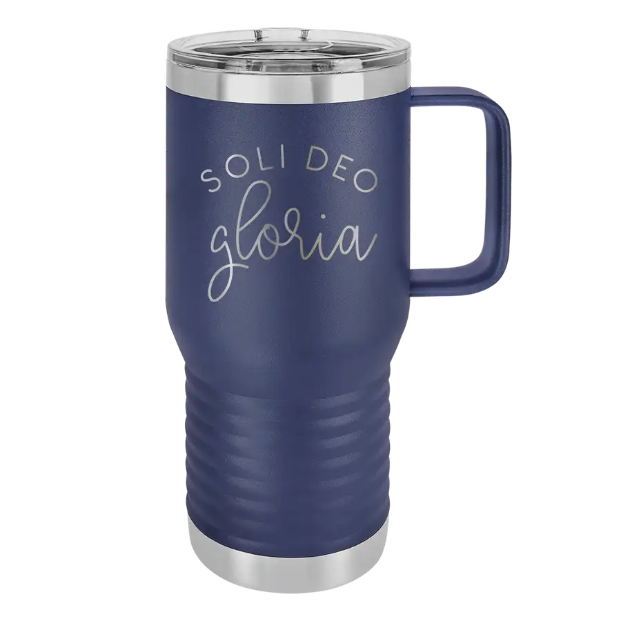 Soli Deo Gloria Monoline 20oz Insulated Travel Tumbler