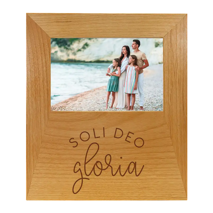 Soli Deo Gloria Monoline Frame