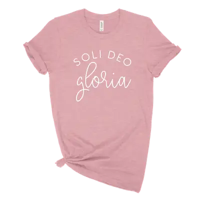 Soli Deo Gloria Monoline Unisex Tee