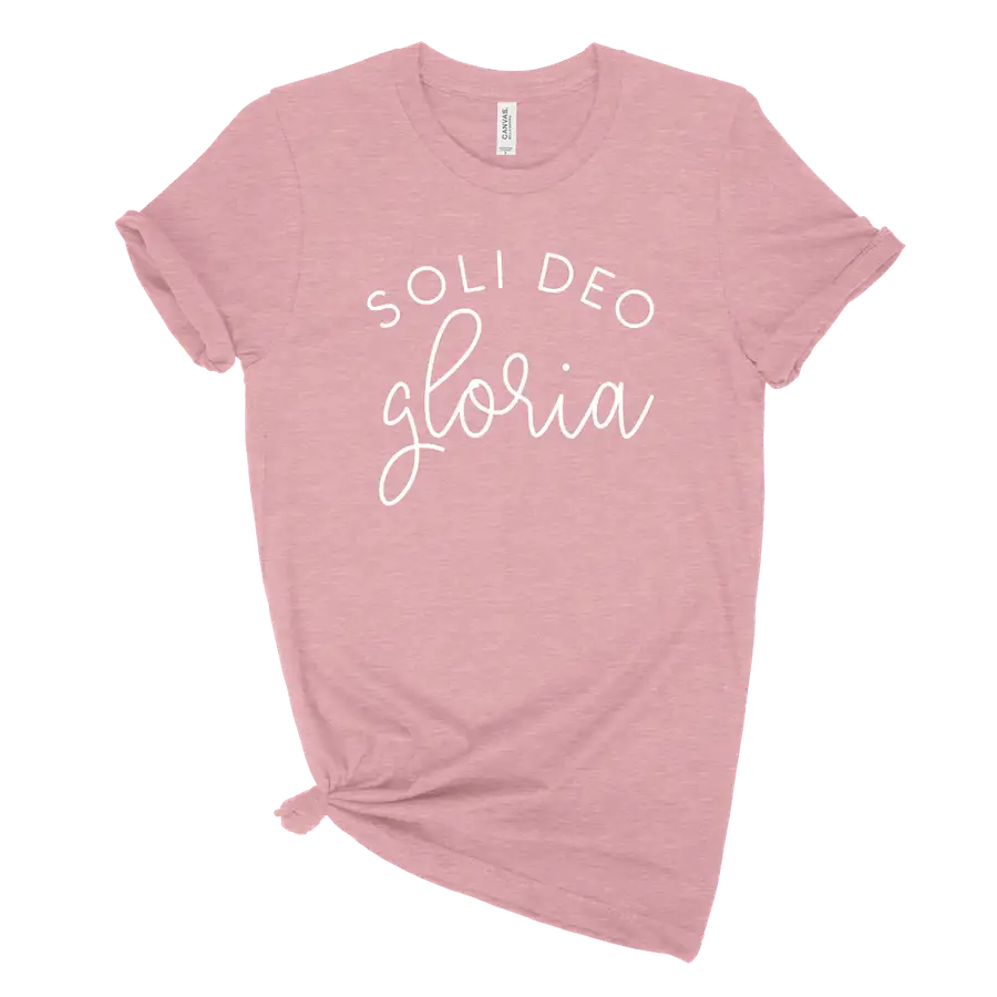 Soli Deo Gloria Monoline Unisex Tee