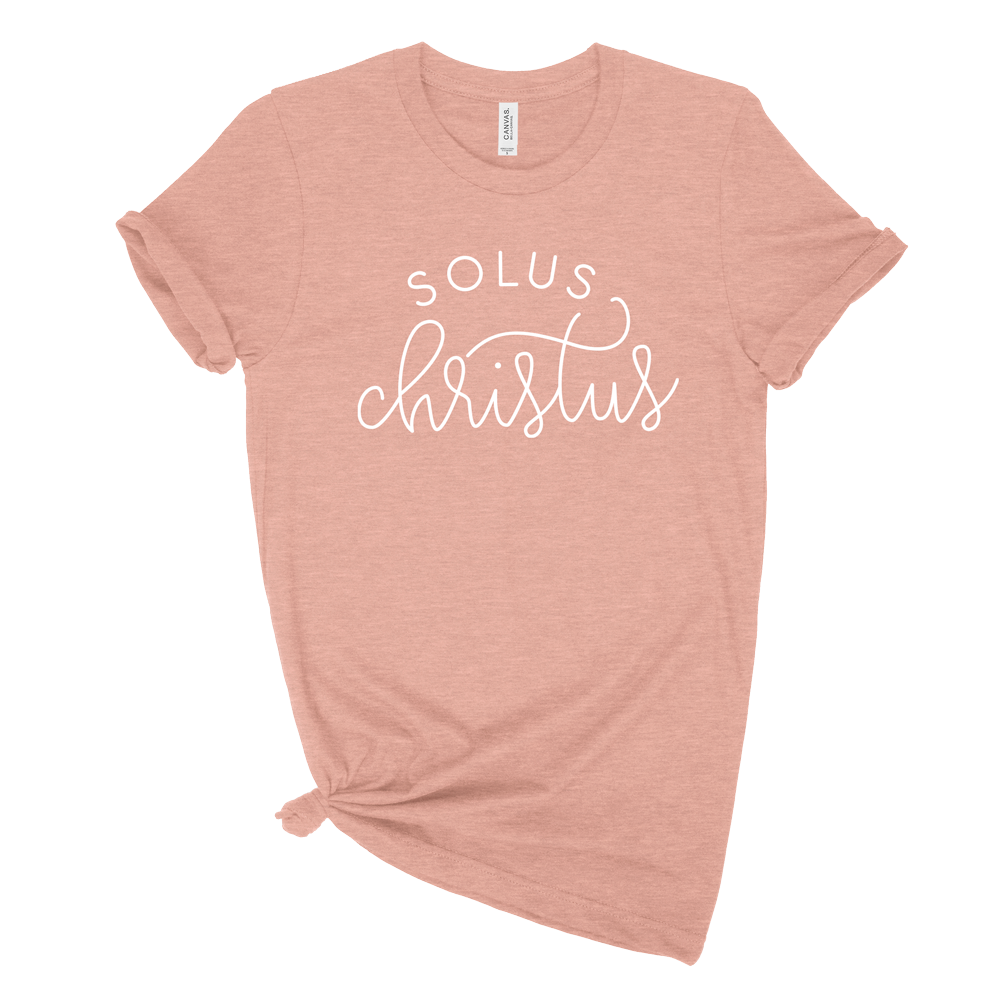 Solus Christus Monoline Unisex Tee