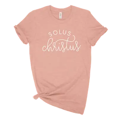 Solus Christus Monoline Unisex Tee