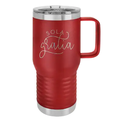 Sola Gratia Monoline 20oz Insulated Travel Tumbler