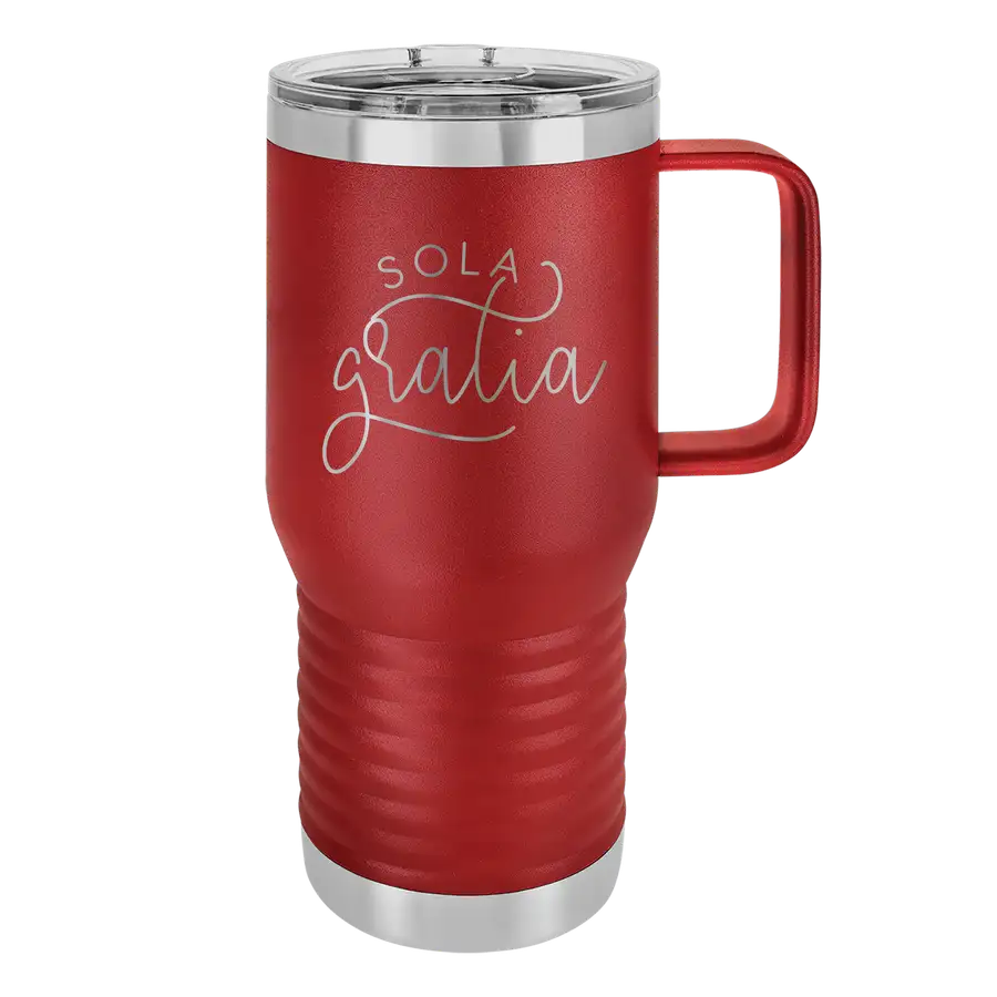 Sola Gratia Monoline 20oz Insulated Travel Tumbler