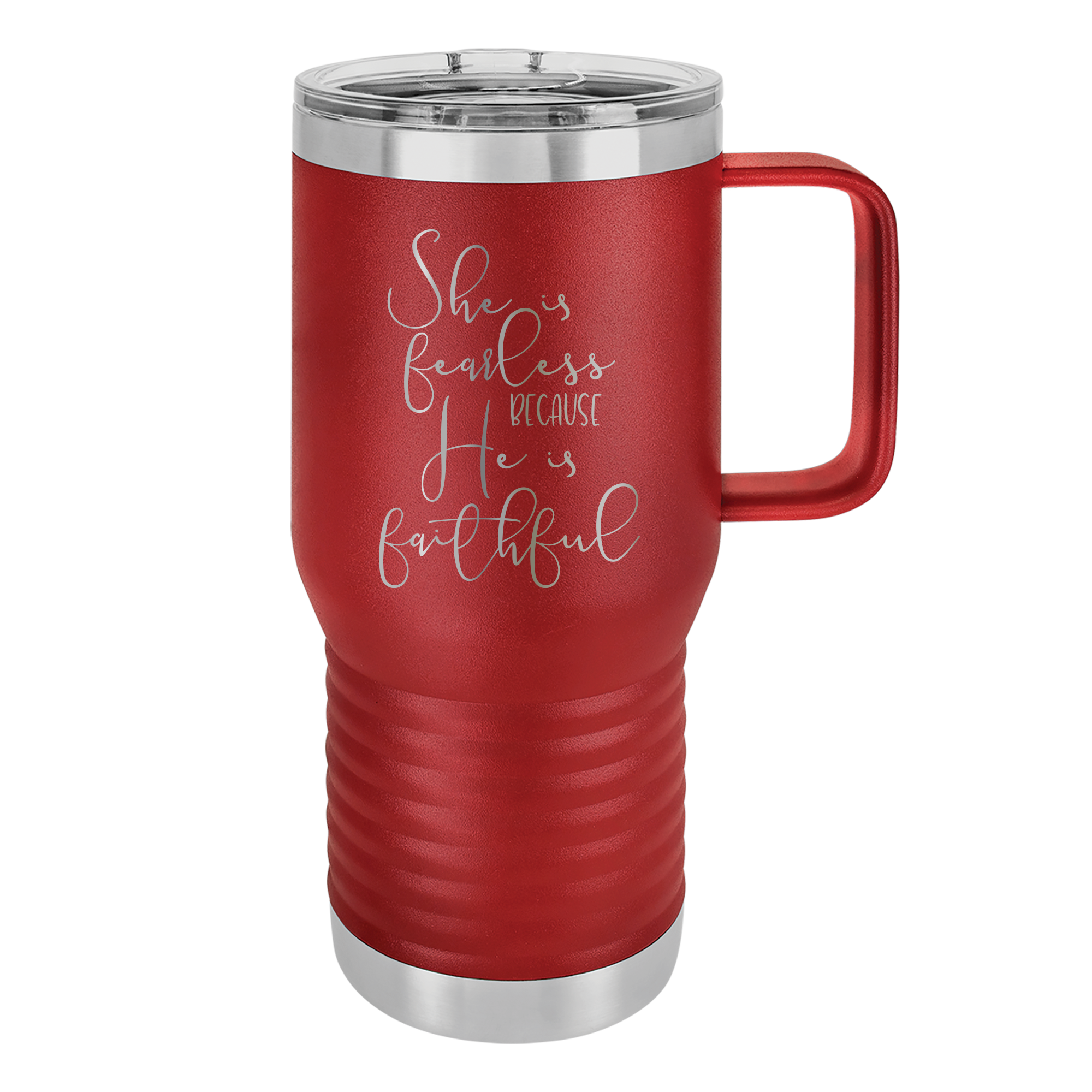 She Is Fearless 20oz Insulated Travel Tumbler
