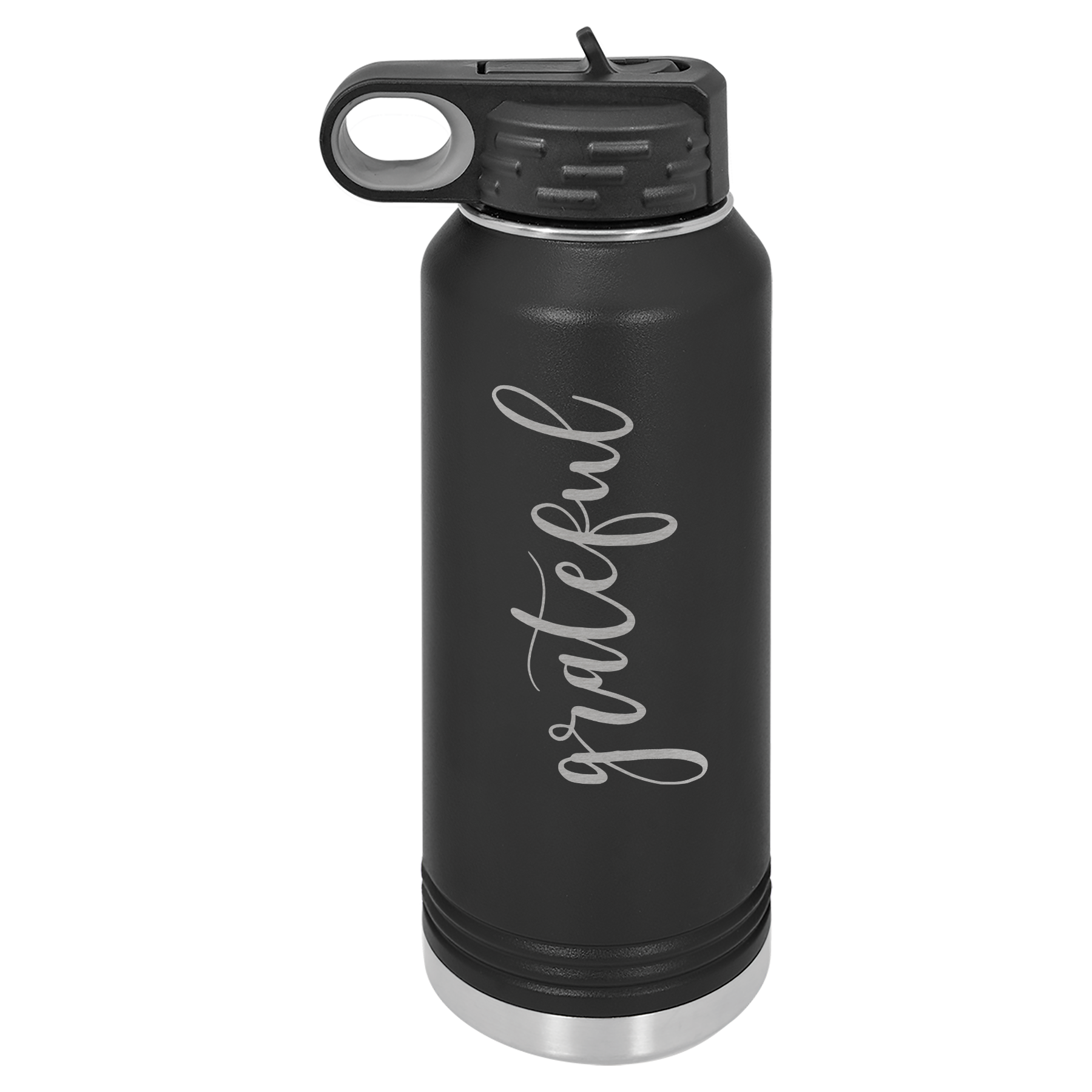 Grateful Script Insulated Bottle