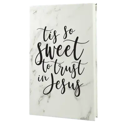 Tis So Sweet Leatherette Hardcover Journal