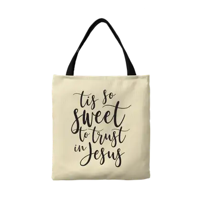Tis So Sweet Canvas Tote