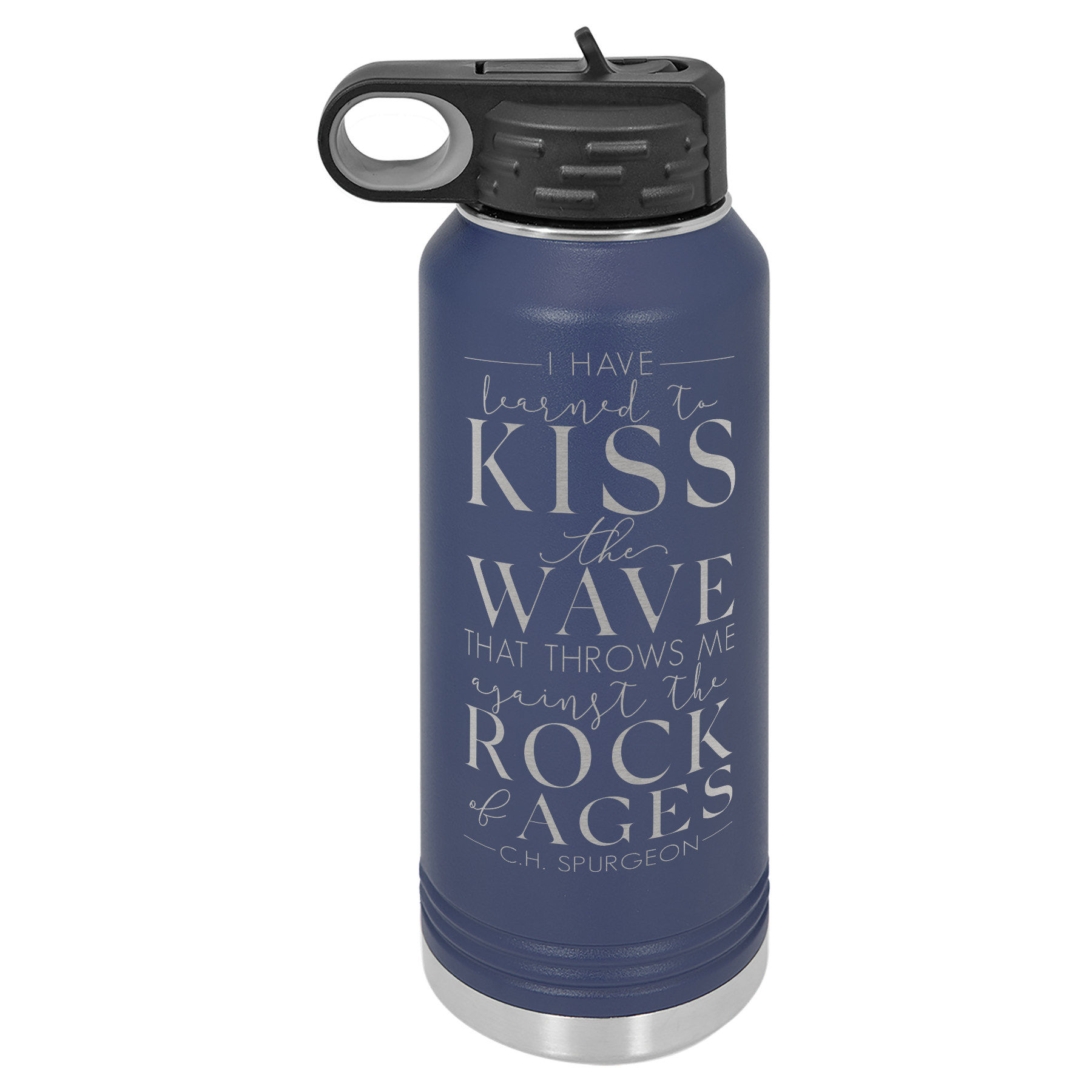 Learned to Kiss The Wave Insulated Bottle