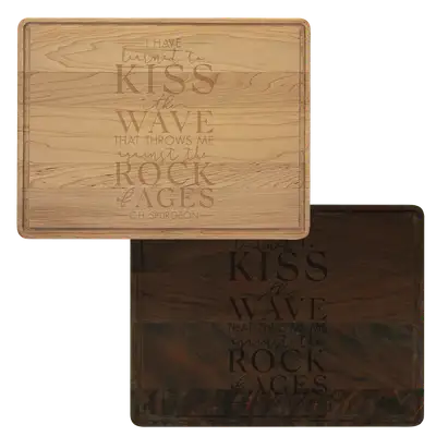 Learned To Kiss The Wave Cutting Board Drip