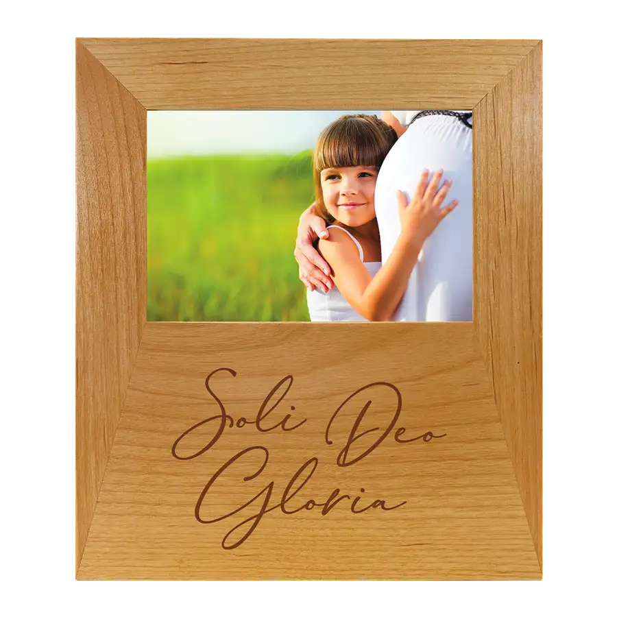 Soli Deo Gloria (Lettered) Frame