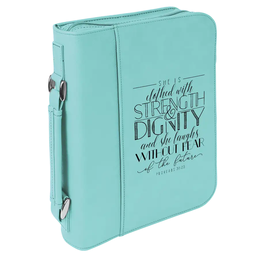 She Is Clothed Bible Cover