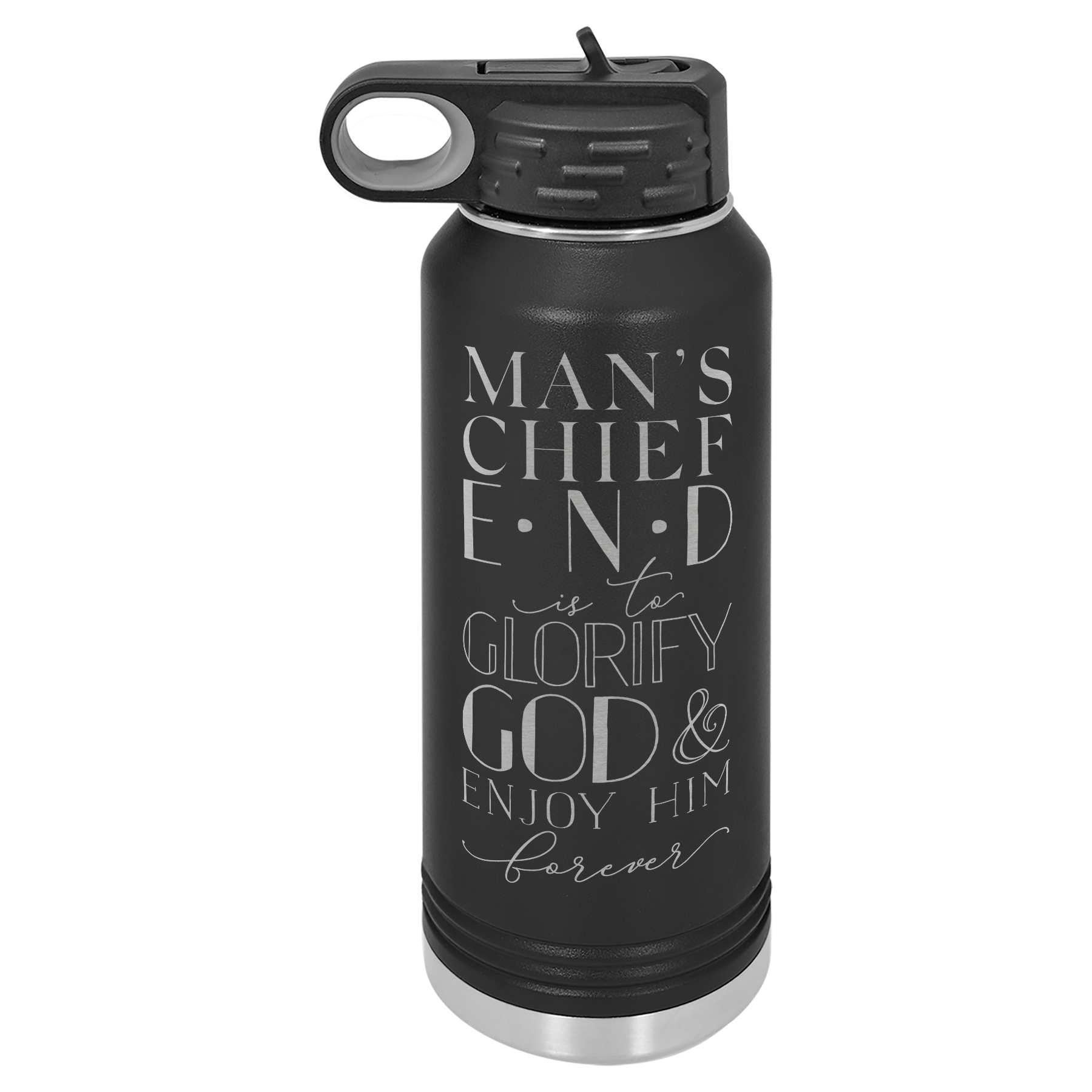 Man's Chief End Insulated Bottle